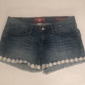 Lucky brand jean shorts